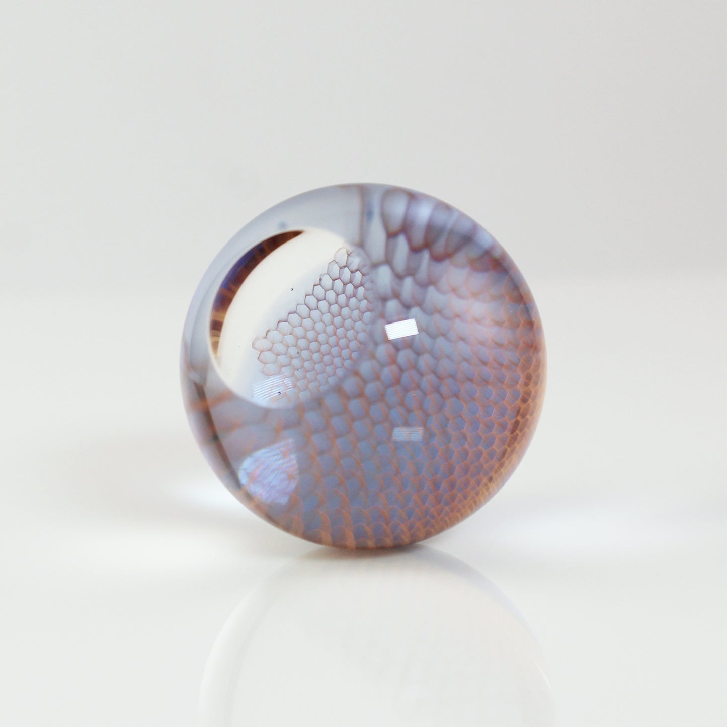 29mm Window Marble Endeavor with Light Cobalt