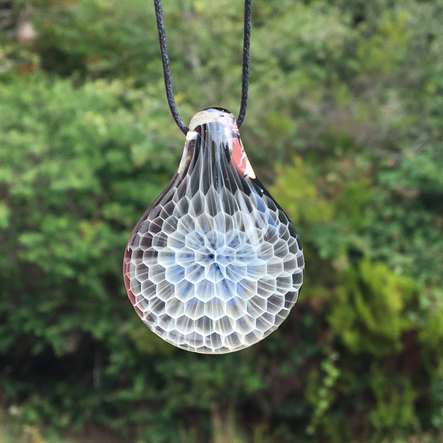 Honey Drop Pendant in Galaxy Black