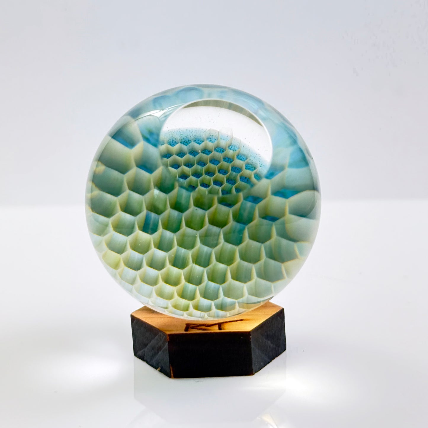 45mm Asimi Window Marble with Blue Stardust