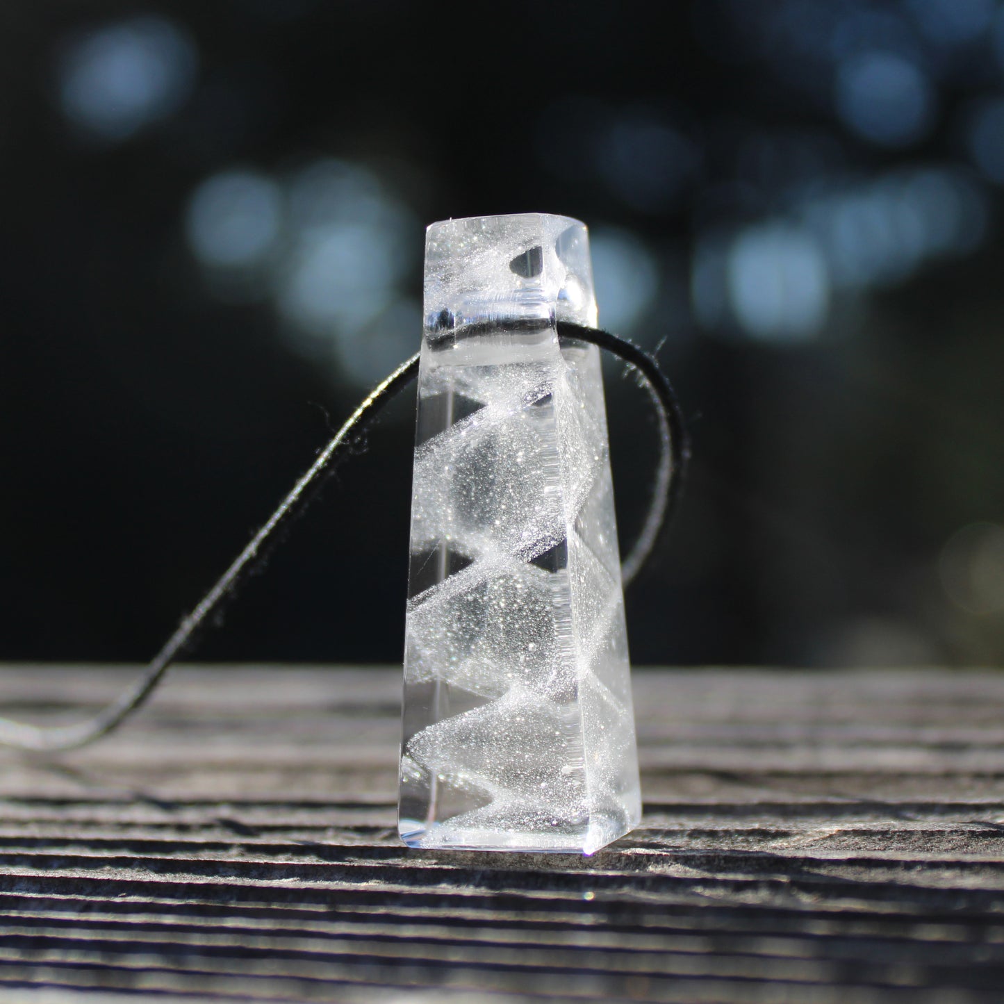 Memorial Glass Block Pendant