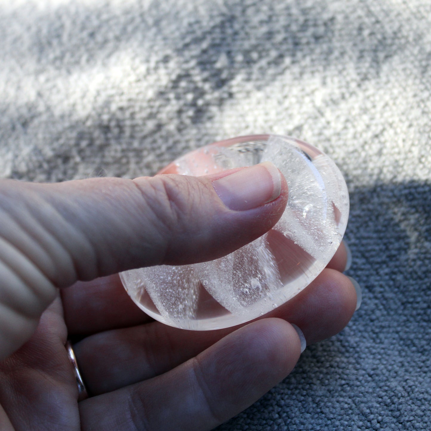 Memorial Glass Comfort Stone